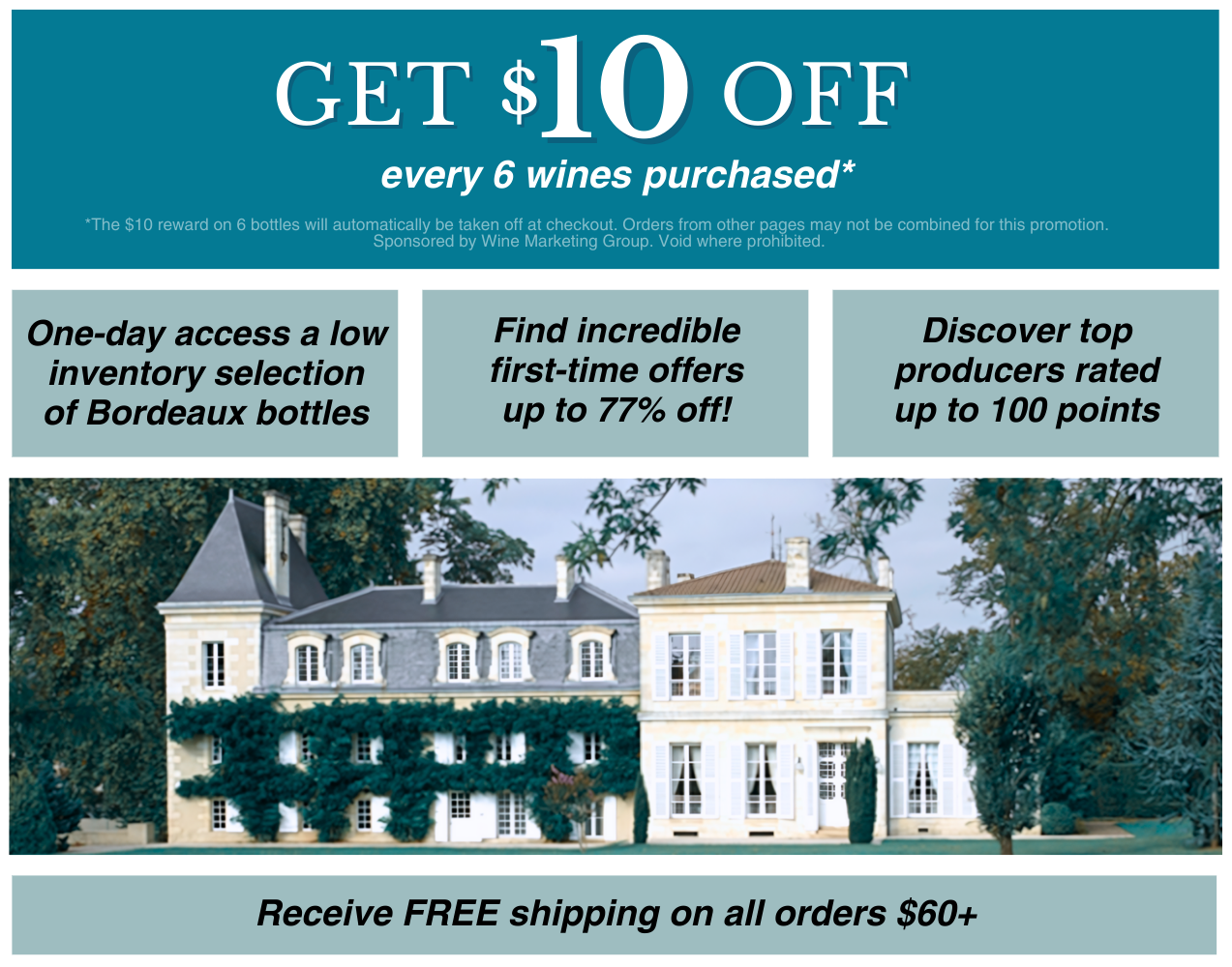 bordeaux special offers image